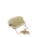 Bolso Clutch Rafia Paja